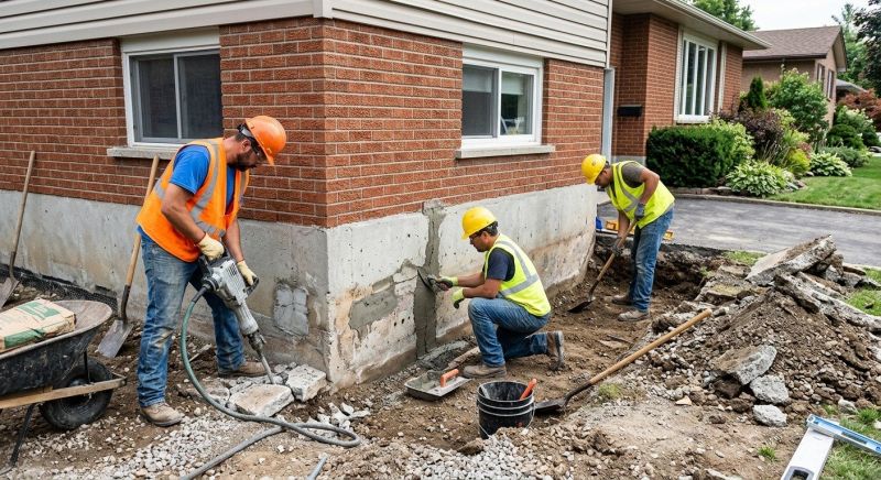 Foundation Repair in Malden, MA