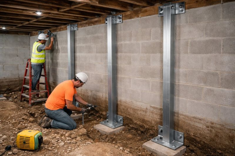Basement Stabilization in Malden, MA