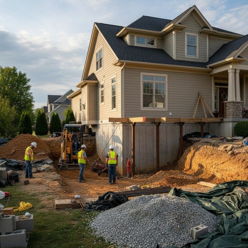 Building Foundation Repair in Melrose, MA