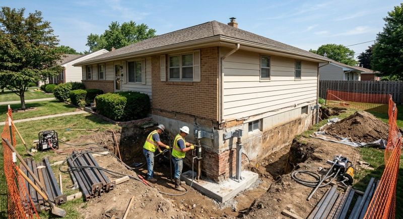Building Foundation Repair in Natick, MA