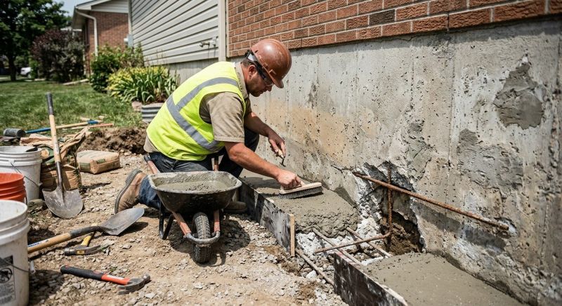 Concrete Foundation Repair in Andover, MA