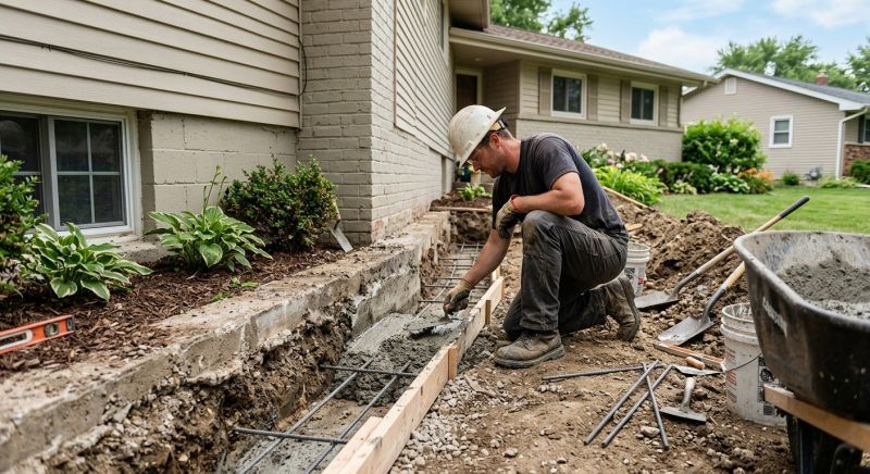 Concrete Foundation Repair in Littleton, MA
