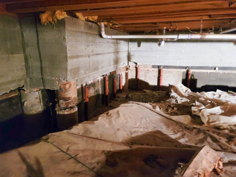Crawlspace Foundation Repair in Chelmsford, MA