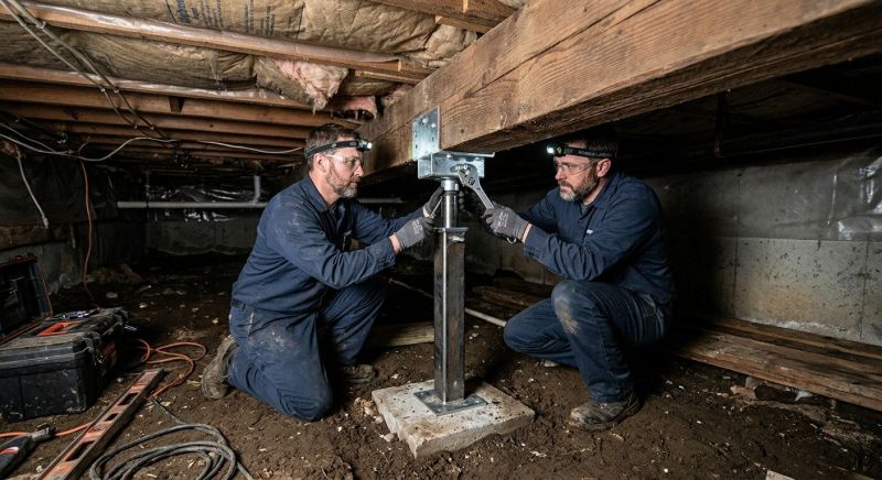 Crawlspace Foundation Repair in Everett, MA