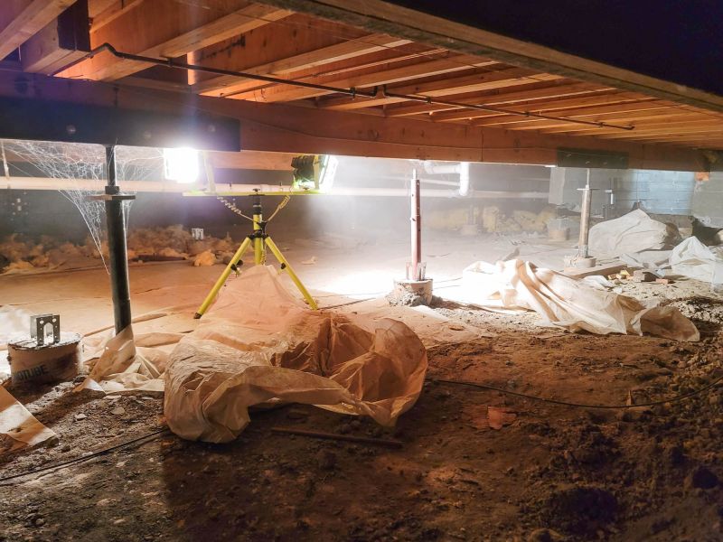 Crawlspace Foundation Repair in Groveland, MA