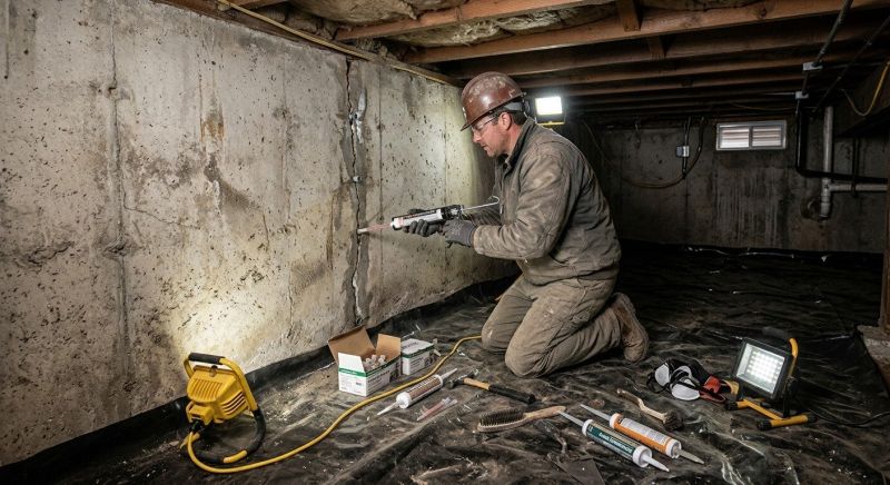 Crawlspace Foundation Repair in Lawrence, MA
