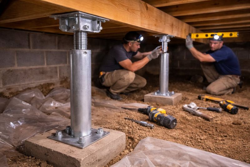 Crawlspace Structural Repair in Malden, MA