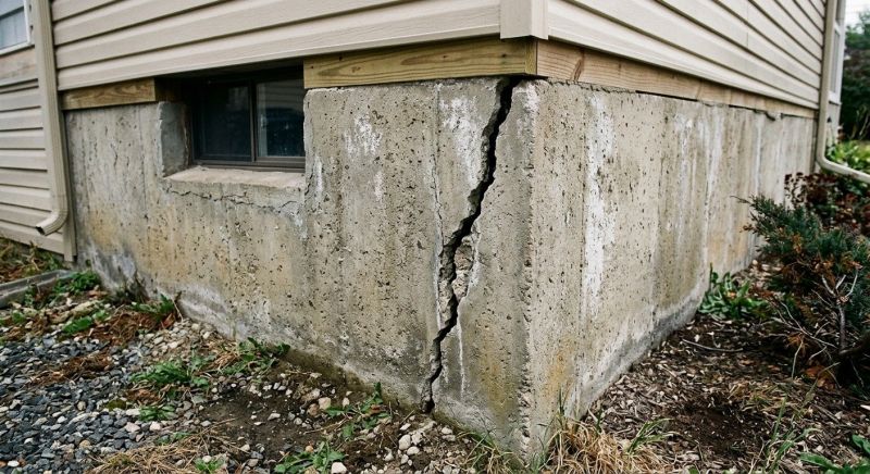 Foundation Crack Repair in Stow, MA