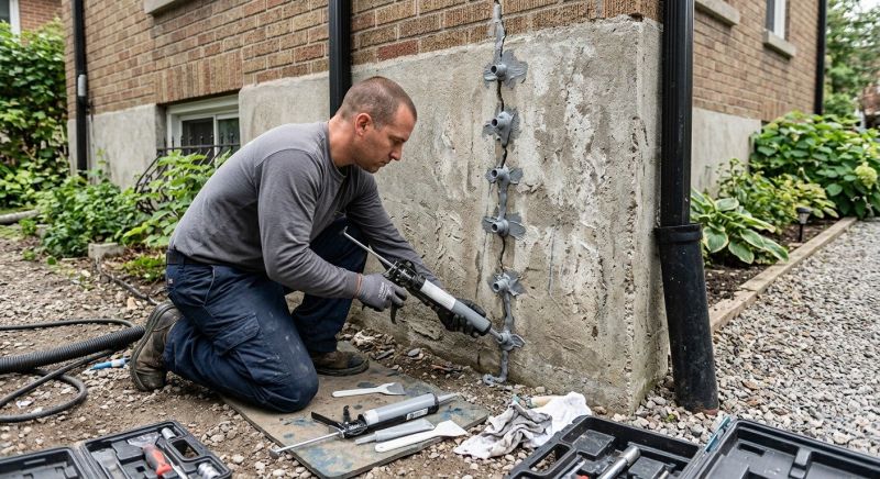 Foundation Crack Repair in Wakefield, MA