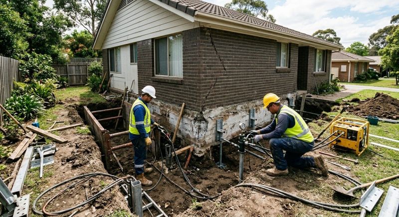 Foundation Damage Repair in Danvers, MA