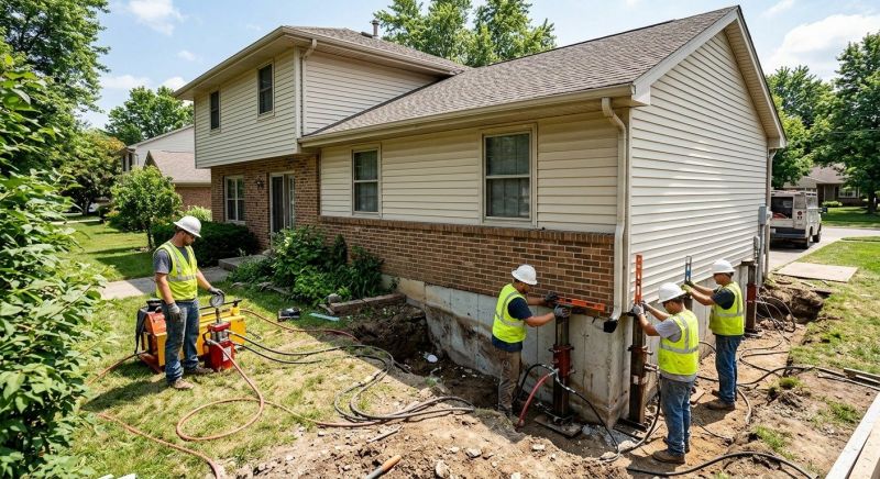 Foundation Jacking in Danvers, MA