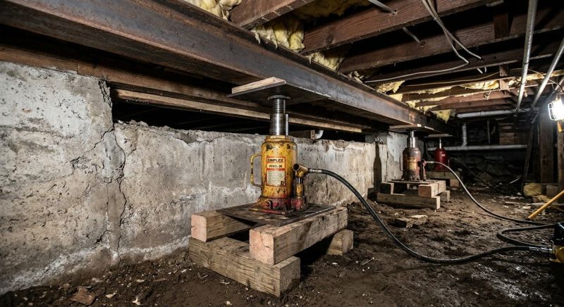 Foundation Jacking in Gloucester, MA