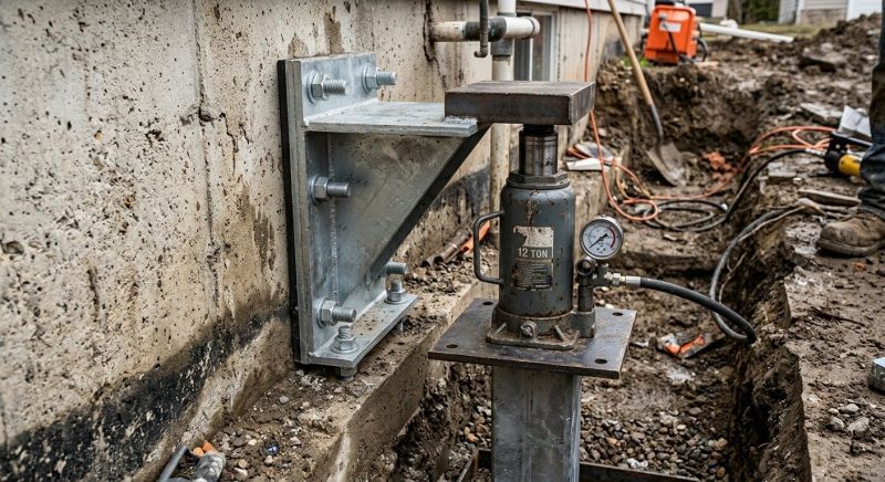 Foundation Jacking in Holliston, MA