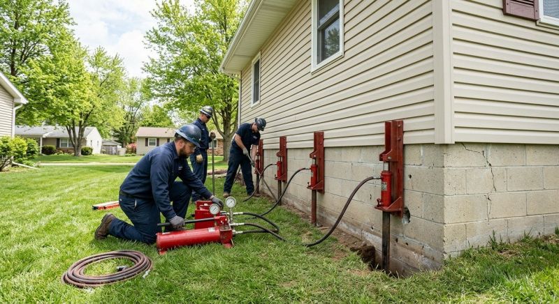 Foundation Jacking in Lexington, MA