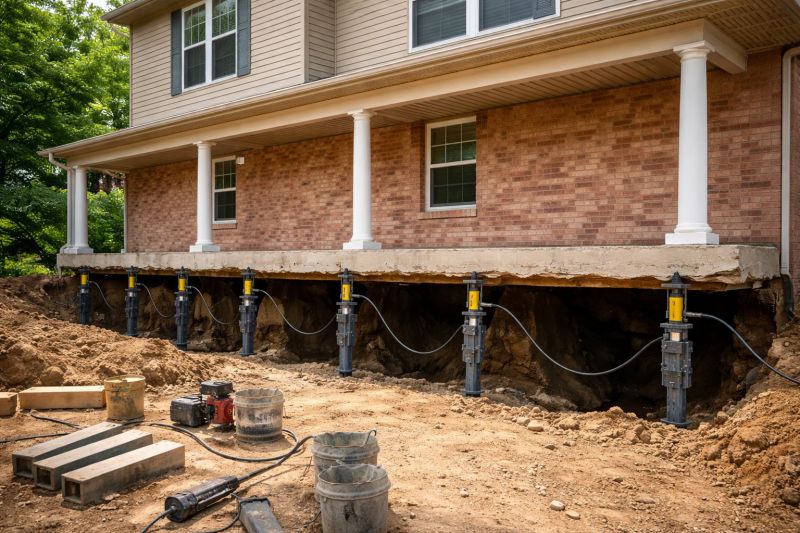 Foundation Jacking in Lowell, MA