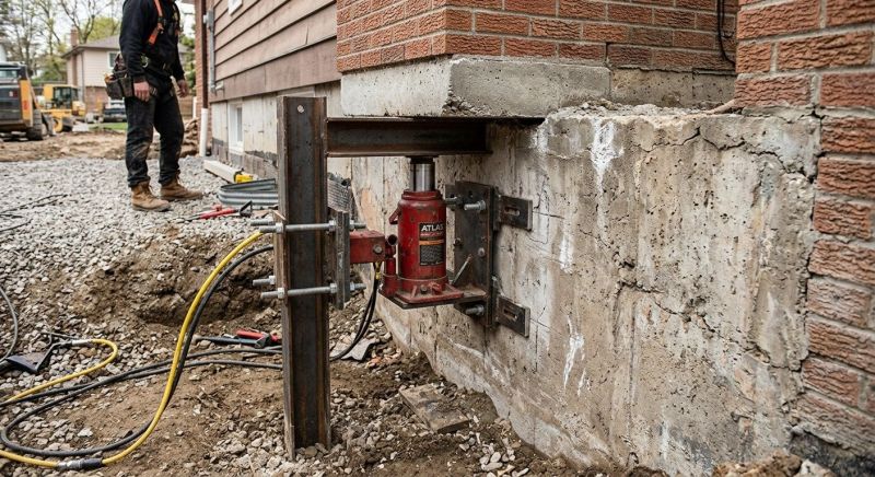 Foundation Jacking in Norfolk County, MA