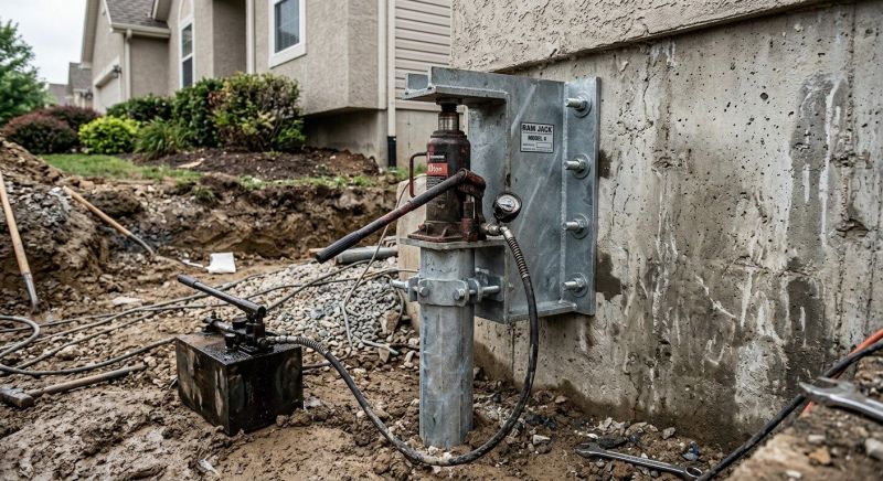 Foundation Pier Leveling in Malden, MA