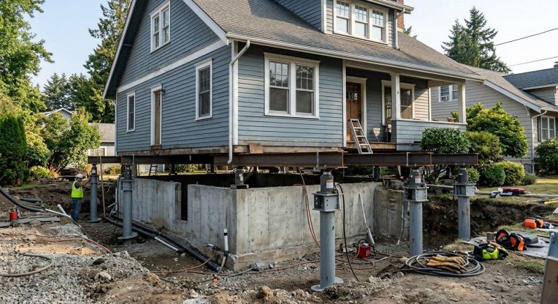 Foundation Raising in Lowell, MA
