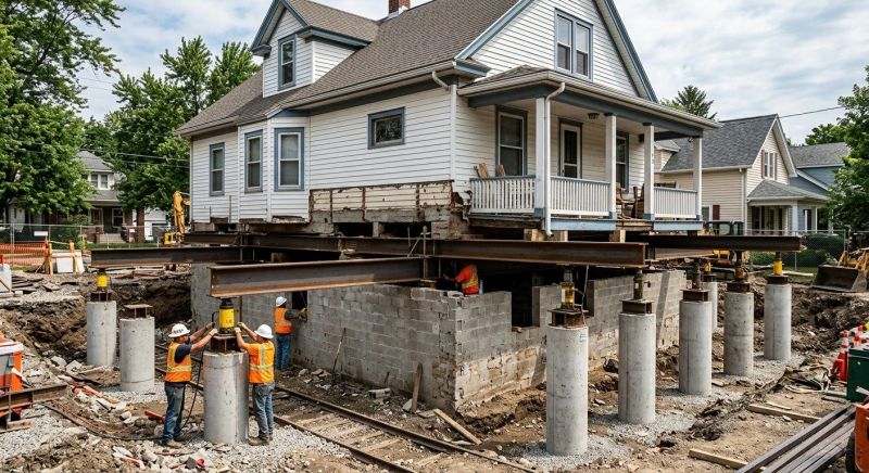 Foundation Raising in Lowell, MA