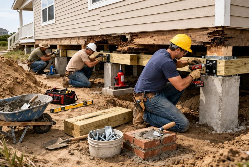 Foundation Raising in North Billerica, MA
