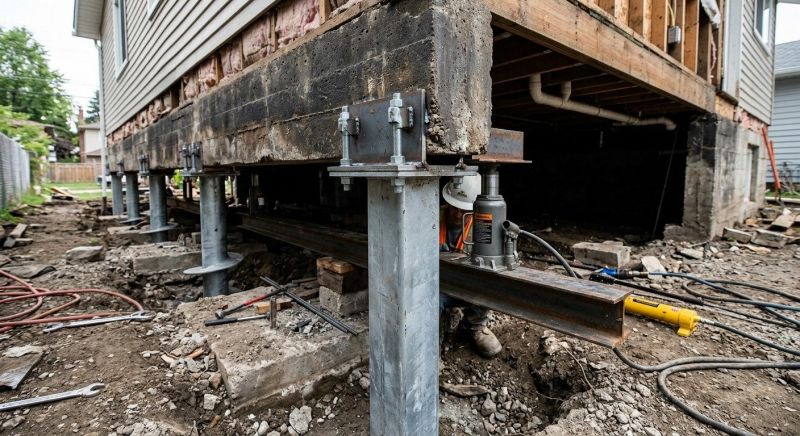 Foundation Raising in Walpole, MA