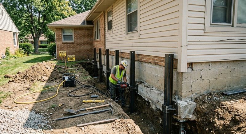 Foundation Renovation in Malden, MA