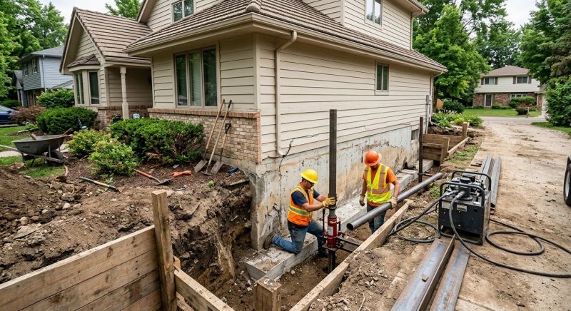 Foundation Repair in Beverly, MA