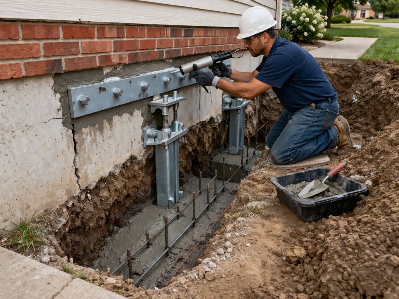Foundation Repair in Beverly, MA