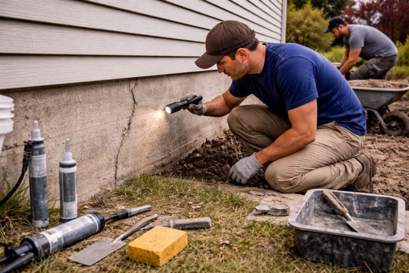 Foundation Repair in Hanover, MA