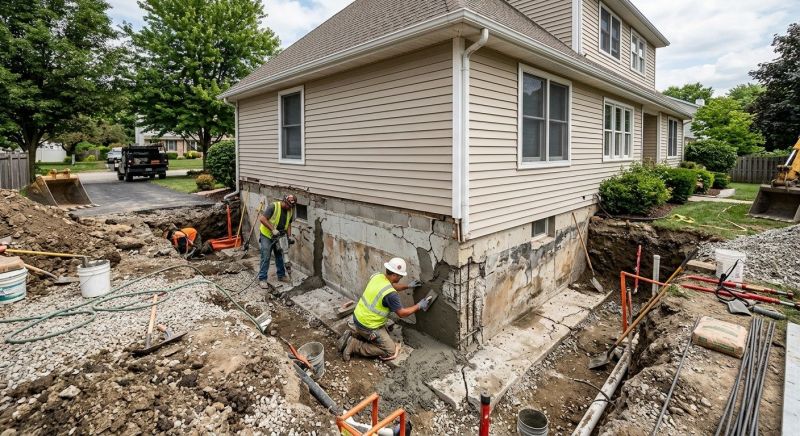 Foundation Restoration in Malden, MA