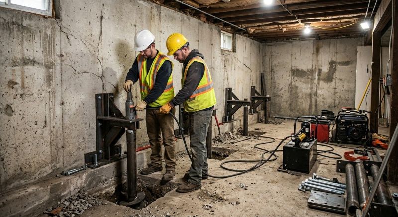 Foundation Stabilizing in Avon, MA