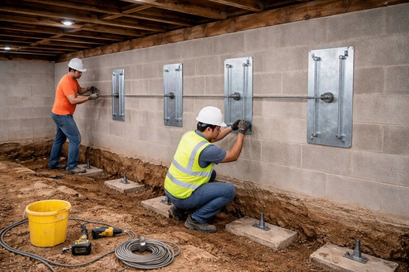 Foundation Stabilizing in Essex County, MA