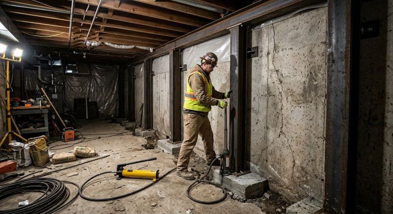 Foundation Stabilizing in Essex, MA