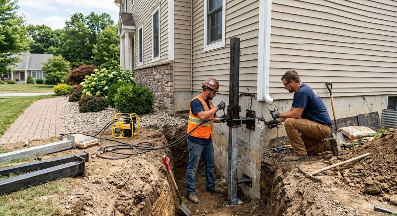 Foundation Stabilizing in Malden, MA