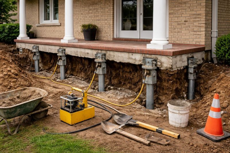 Foundation Stabilizing in Scituate, MA