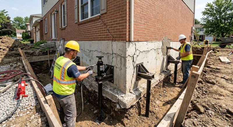 Foundation Structural Repair in Brighton, MA