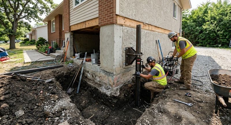 Foundation Structural Repair in Brockton, MA