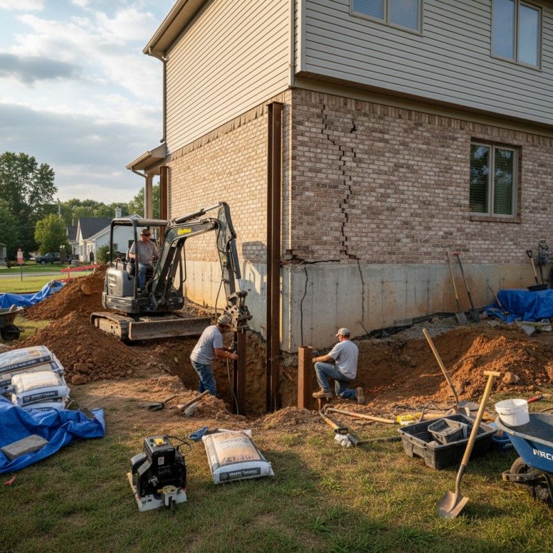 Foundation Structural Repair in Brockton, MA