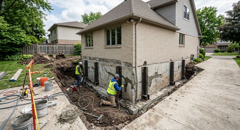 Foundation Structural Repair in East Walpole, MA
