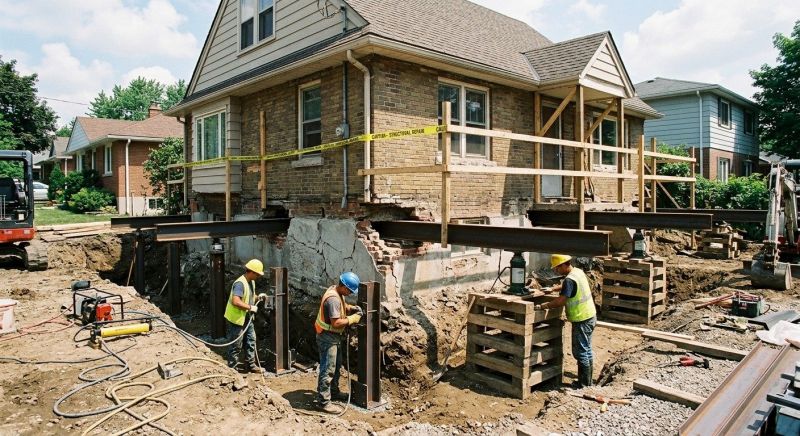 Foundation Structural Repair in Everett, MA