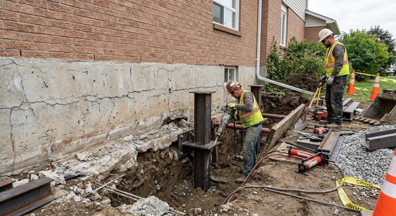 Foundation Structural Repair in Roslindale, MA