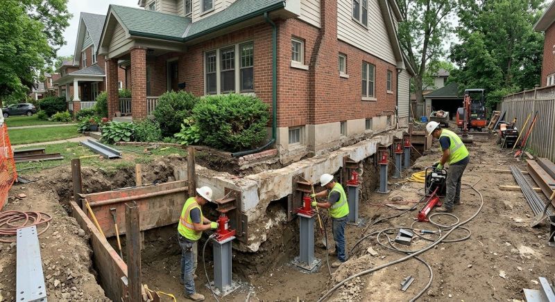 Foundation Underpinning in Malden, MA