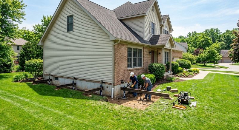 Home Foundation Leveling in Boston, MA