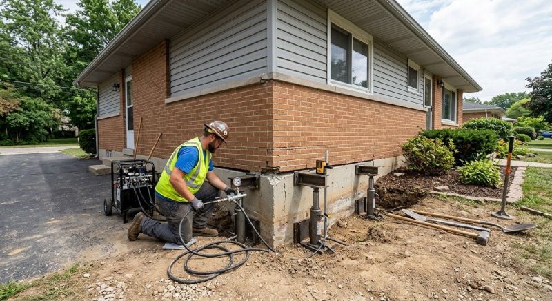 Home Foundation Leveling in Braintree, MA