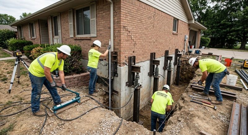 Home Foundation Leveling in Dracut, MA