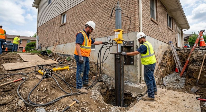 Settling Foundation Service in Brockton, MA