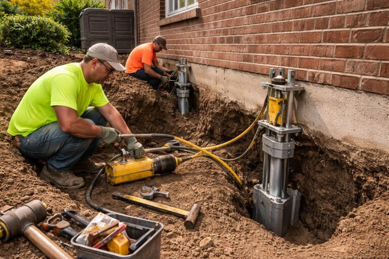 Settling Foundation Service in Lowell, MA