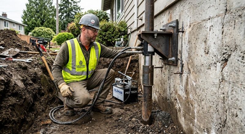 Settling Foundation Service in Lowell, MA