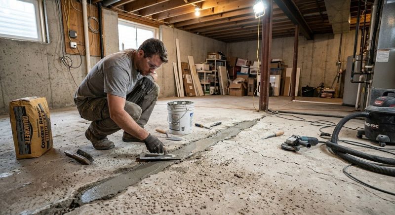 Slab Foundation Repair in Malden, MA