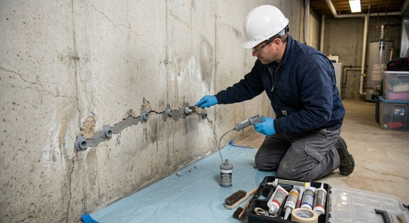 Structural Crack Repair in Malden, MA